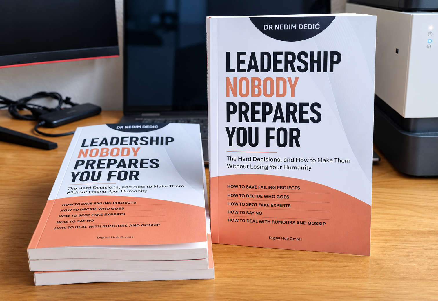 Neu bei Digital Hub GmbH: „Leadership Nobody Prepares You For“